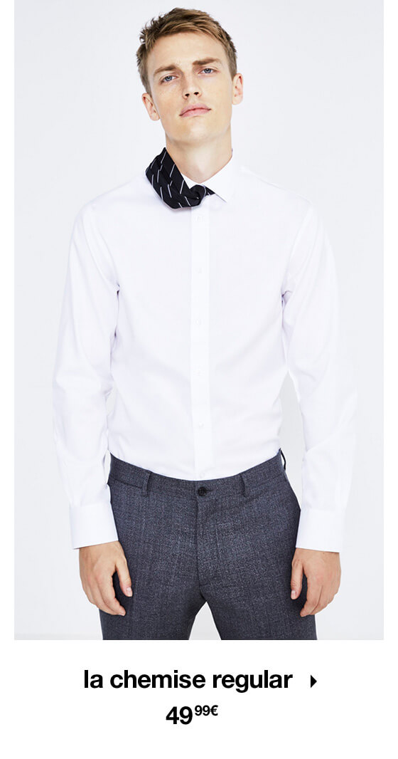 la chemise regular 49,99€